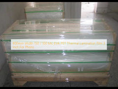 Szerokość 800 mm 150/100 Mic EVA PET Folia do laminowania termicznego 3 cale do zdjęć