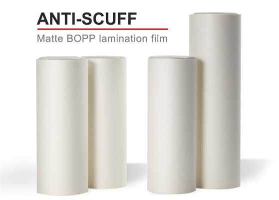 350mm 30mic Anti-Scuff Błyszcząca folia termiczna BOPP do drukowania i pakowania