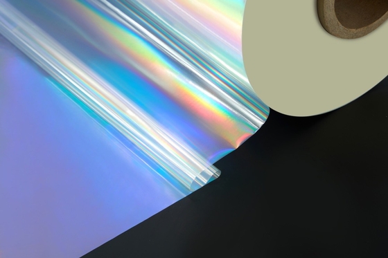 Dobra cena. 25-milimetrowa holograficzna folia do laminowania termicznego do opakowania kosmetycznego w Internecie