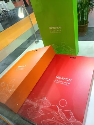 Dobra cena. Film transferowy Luxe-Eco: Nano-teksturowana powierzchnia matowa / biodegradowalna ochrona przed ścieranie, okrągłe zielone rdzeń do luksusowych opakowań ekologicznych w Internecie