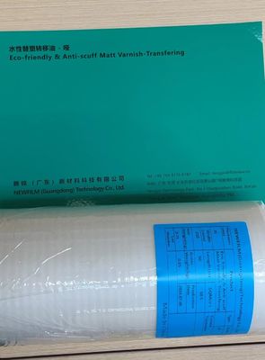 Dobra cena. Odporny na zarysowania, przyjazny dla środowiska lakier transferowy Mat/Glossy Film MSDS Certified 17-27mic lub grubość niestandardowa w Internecie