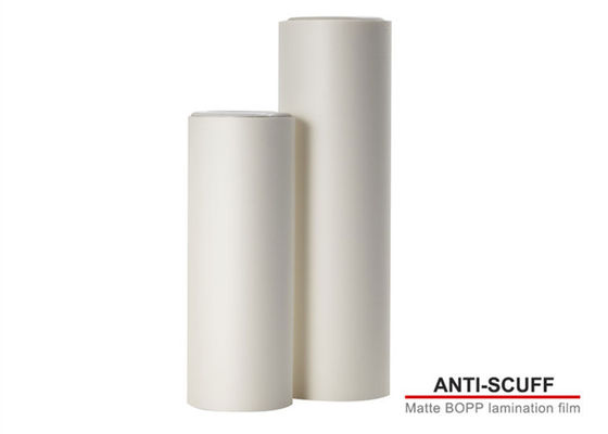 Good price 30 Mic Matt BOPP Anti-Scuff Folia do laminowania na gorąco do pakowania w Internecie