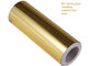 1 cala dobra wytrzymałość metalizowana folia termiczna złota srebrna aluminium PET film rolka