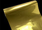 Dostosowana metalizowana folia BOPP Brokatowa złota folia aluminiowa laminowana folia poliestrowa