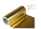 Ochrona UV Metalizowana folia BOPP Glitter Złota folia aluminiowa laminowana do pakowania