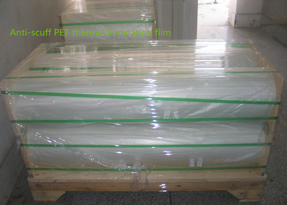 Good price Glosyjna folia odporna na zadrapania, elastyczne folie opakowaniowe PET 900 mm w Internecie