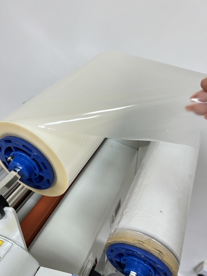 Good price Nietoksyczne powłoki Bio-Based Waterborne Varnish Film 1280mm Lamination Film for Luxury Gift Box Exterior Certyfikowany przez OEKO-TEX w Internecie