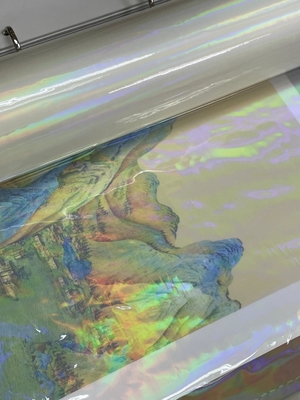 Good price Holograficzne laserowe oślepiające folie laminacji termicznej do dekoracji opakowań kosmetycznych w Internecie