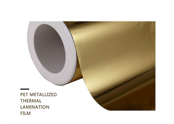 Good price BOPET Film laminujący termicznie 1500 mm     Vakuum Metalizowany 92% Odbicia w Internecie