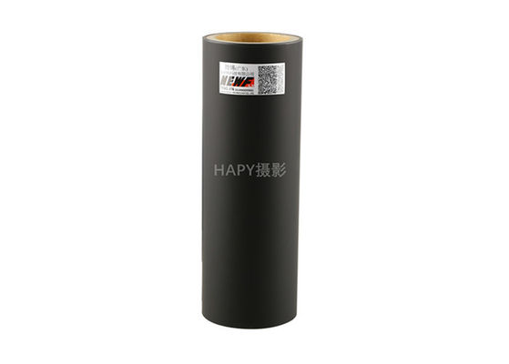 Good price 30 Mic Luxury Matt Black Soft Touch Thermal BOPP PET Lamination Film do druku i pakowania w Internecie