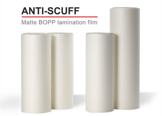 Good price 4000m 3 Inch Matte Bopp Anti Scuff Scratch Resistant Film do ciepłego stemplowania w Internecie
