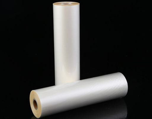 Good price 1920mm 35mic Matt / Glossy BOPP / PET Folia do laminowania na gorąco do pakowania papieru w Internecie